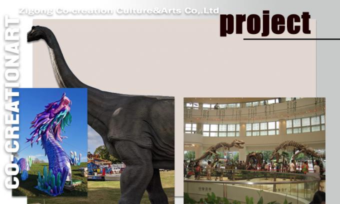 3 Meters Customized Robotic Life Size Animatronic Dinosaurs For Amusement Park 9