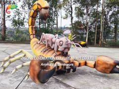 Lifelike Realistic Animatronic Animals Scorpions Fight With Ants Sun Resistance