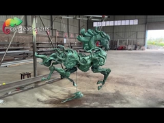 Customized Mechanical Horse For Museum Decoration Shopping Center