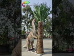 Manufacturer Life Size Simulation Shunosaurus Animatronic Dinosaur Model For Amusemen Park