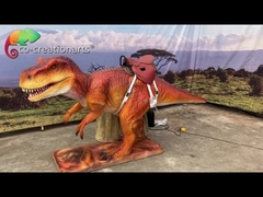 Children Animatronic Walking Dinosaur Rides Electric Ride T Rex