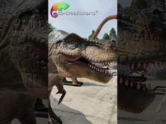 5M T Rex Jurassic Park Animatronic Theme Park Dinosaurs Corresponding sound