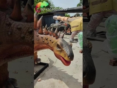 6M Life Size Animatronic Dinosaurs Huayangosaurus Model For Playground
