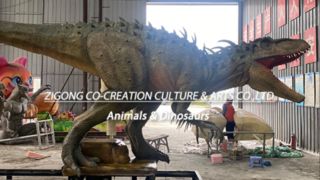 Realistic Indominus Rex Animatronic Dinosaur for Theme Parks
