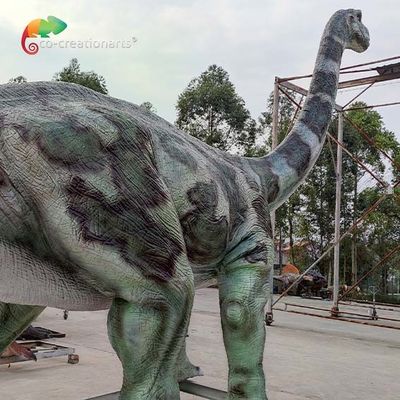 Theme Park 12M Animatronic Brontosaurus Life Size Animatronic Dinosaur Realistic Model For Jurassic