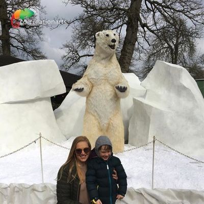 Good price Water Retardant Animatronic Polar Bear animals online