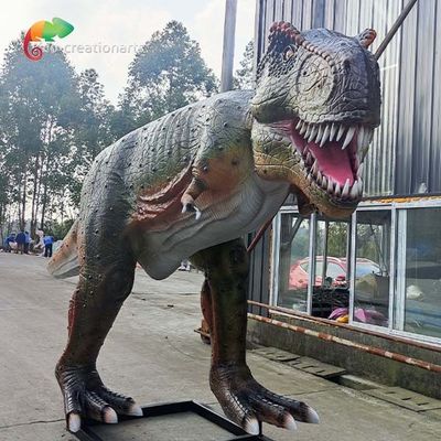 Good price Sunproof Fiberglass Animatronic T Rex Theme Park Dinosaurs Customized online