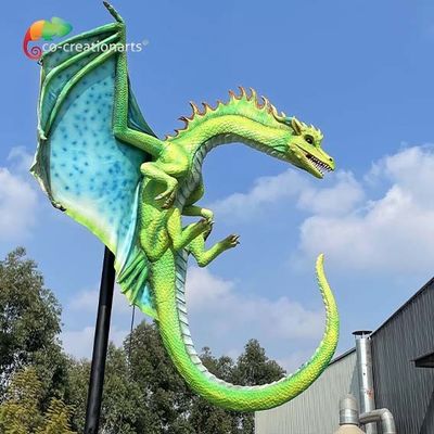Customizable Animatronic Dragons Theme Park Animatronics Anting Aging