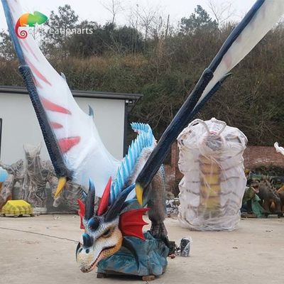Simulation Color Animatronic Dragons Animatronic Model 5 Meters