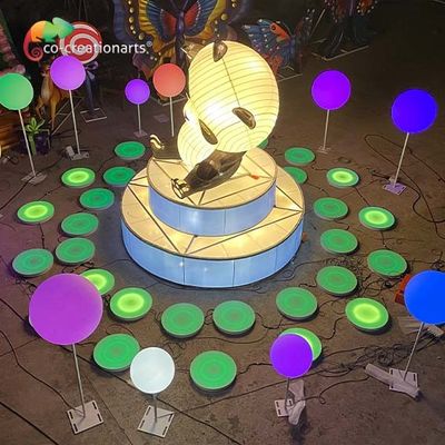 Good price Interactive Music Note Play Panda Lantern online