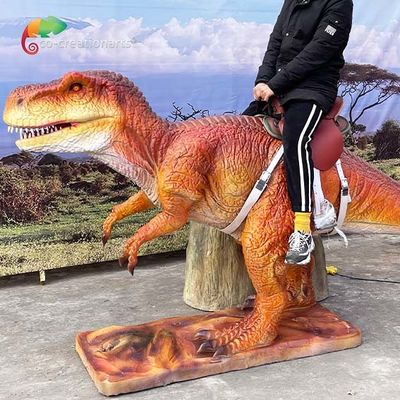 Children Animatronic Walking Dinosaur Rides Electric Ride T Rex