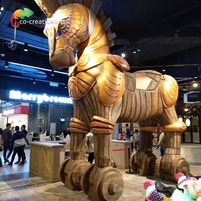 Theme Park Custom Made Animatronics Trojans Model