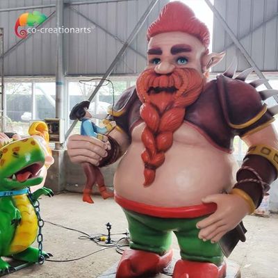 Customizable Landscape Decoration Theme Park Animatronics Characters
