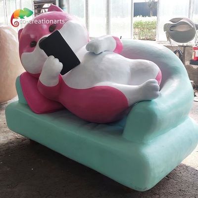 Shiba Inu Animatronic Custom Micro Model Replicas For Amusement Park