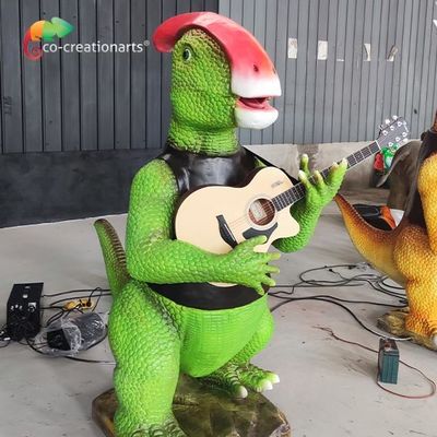 Good price Outdoor Life Size Animatronic Dinosaurs Band 1.8 Meters Height For Dinosaur Park online