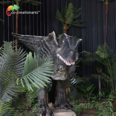 Good price ZTE Animatronic Dinosaur Puppet With Track Basement For Amusement Park online