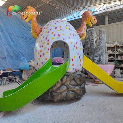 Good price Dinosaur Egg Slide Fiberglass Playground Equipment For Kids Amusement Park online
