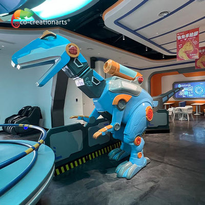 Customized Robotic Fibreglass Dinosaur Model For Theme Park Decoration