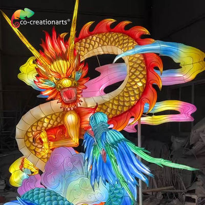 Buy Traditional Dragon Chinese Animal Lantern For Festival Exhibition online manufacture