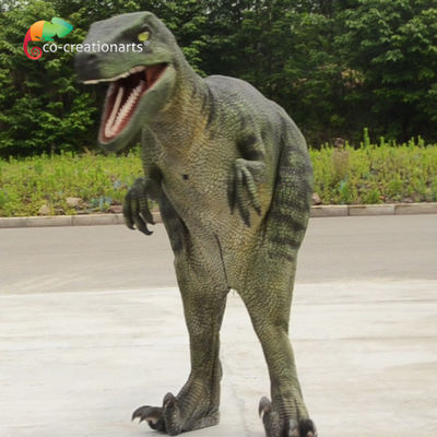 Good price 1.7m Animatronic Dinosaur Velociraptor Costume Realistic Create Spectacular Jurassic Scenes online
