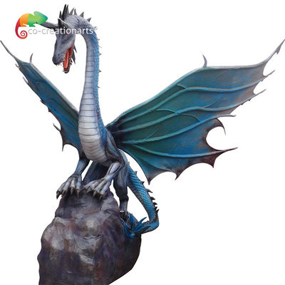 Waterproof Lifelike Dragon In Theme Park Attraction