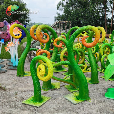 Vine Animatronic Plant Decoration Customized Size