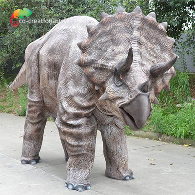 Good price 5m Triceratops Halloween Costume Interactive Prehistoric Creature Cosplay For Two Adult online