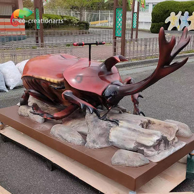 Good price Realistic Simulated Weatherproof Fiberglass Insect Beetle For Theme Decoration online