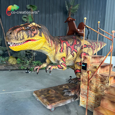 Life Size Animatronic T-Rex Ridding Machine Dinosaur Playground Equipment For Kids