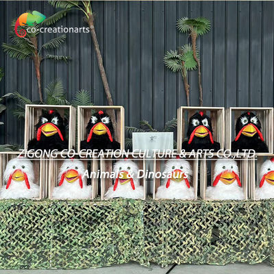Animatronic Piano Chicken For Farm Interactive Chicken Playground Equipment For Outdoor Play