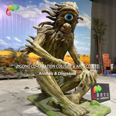 Customized Simulation Tree Man Talking Machine For Theme Park Decoration
