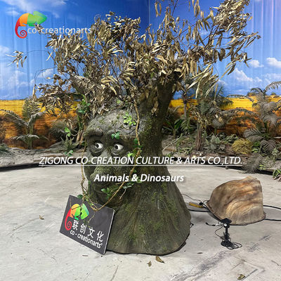 Customized Animatronic Talking Tree For Theme Park Decoration