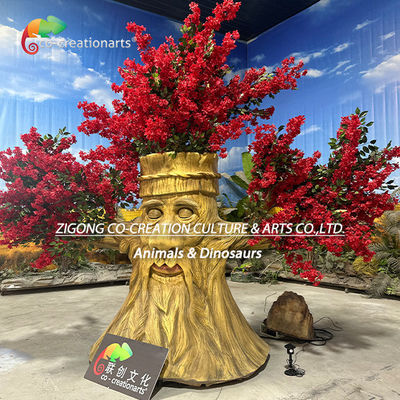 Customized Animatronic Talking Tree With Customized Color And Shape For Theme Park Decoration
