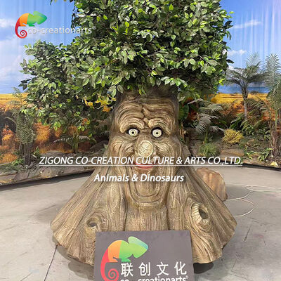 Realistic Animatronic Talking Tree Wise Mystical Tree Customized China Factory