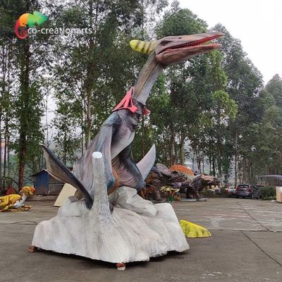 Good price Theme Park Equipment Realistic Life Size Dinosaur Model Animatronic Dinosaur Pterosauria Model online