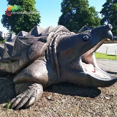 Good price 7M Life Size Realistic Animatronic Animals Snapping Turtle For Aquarium online