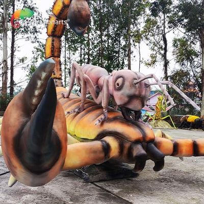 Good price Lifelike Realistic Animatronic Animals Scorpions Fight With Ants Sun Resistance online