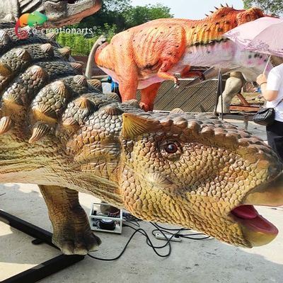 Good price CE 5M Animatronic Ankylosaurus Artificial Dinosaur For Shopping Mall Exhibition online