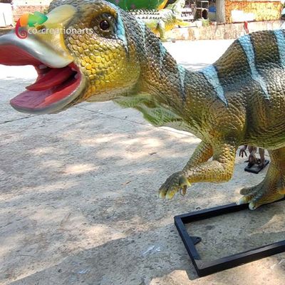 Good price Head Rotation Life Size Animatronic Dinosaurs Simulation Hadrosauridae online