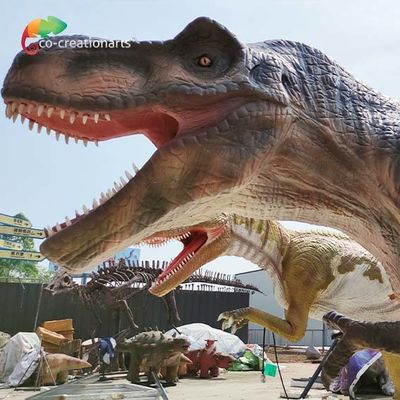 Good price 5M T Rex Jurassic Park Animatronic Theme Park Dinosaurs Corresponding sound online