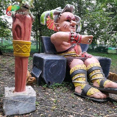 Good price 4.5 Meters Huge Animatronic Figures For Theme Park Exhibition online