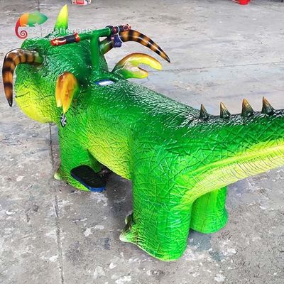 Good price Customization Amusement Park Dinosaur Playground Equipment Interactive Electric Car online