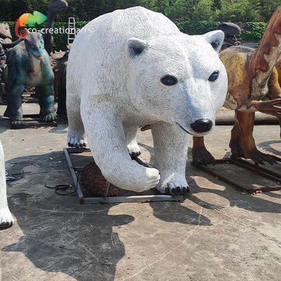 Good price Sunproof Outdoor Fiberglass Animals Polar Bear online