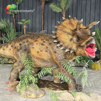 Good price Simulation Life Size Animatronic Triceratops For Jurassic Park online