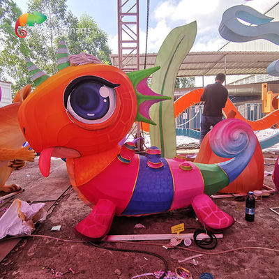 Good price Red Lizard Chinese Light Lantern Festival Decoration For Christmas Events online