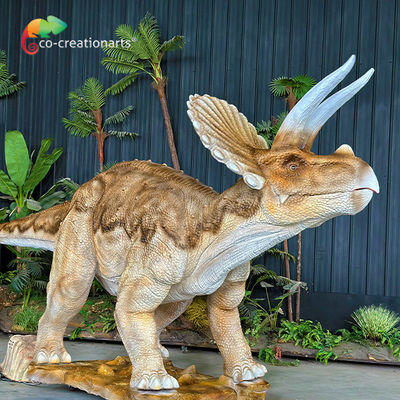 Good price Realistic Induction Control Animatronic Dinosaurs Animatronic Triceratops For Attaction online