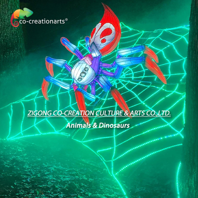 Good price Spider Chinese Light Lantern White Lighting Color Perfect For Decorating Event online