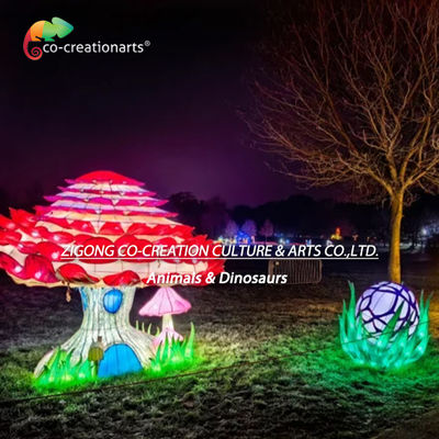 Good price Illuminated Mushroom House Lantern Sculpture For Fantasy Light Festivals And Theme Parks online