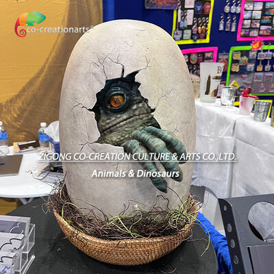 Mini Interactive Dinosaur Egg With Moving Baby Dinosaur For Museum And Theme Park Displays